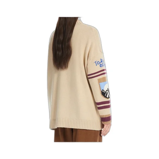 Weekend Max Mara Buttoned V-Neck Cardigan