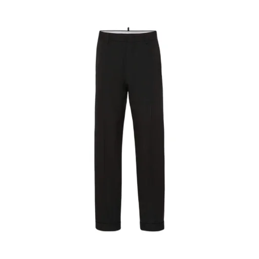 Dsquared2 Mid-Rise Straight-Leg Tailored Trousers
