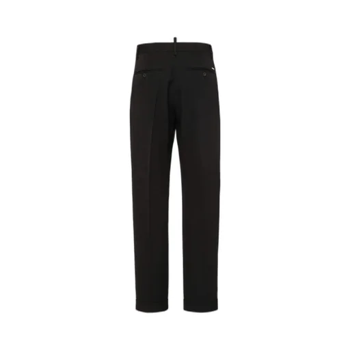 Dsquared2 Mid-Rise Straight-Leg Tailored Trousers
