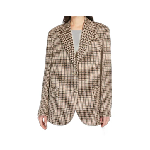 Max Mara Weekend Veletta Jacquard Single-Breasted Blazer