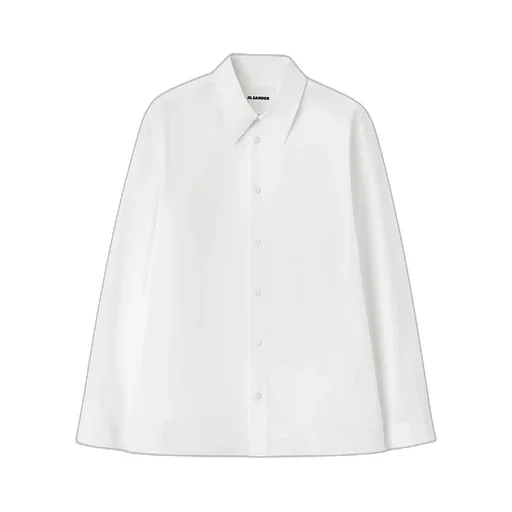 Long-Sleeved Cotton Shirt