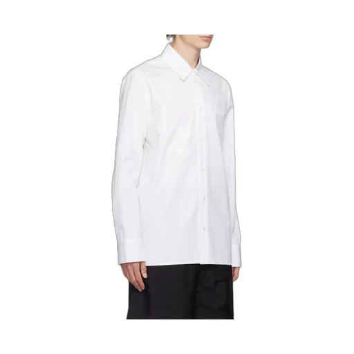 Long-Sleeved Cotton Shirt