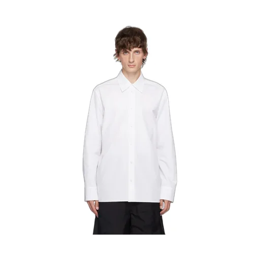 Long-Sleeved Cotton Shirt