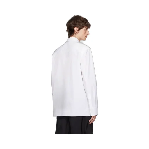 Long-Sleeved Cotton Shirt