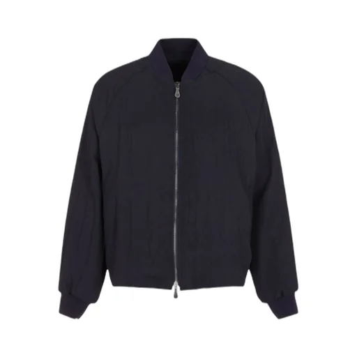 Zippered Pleated Casual Jacket