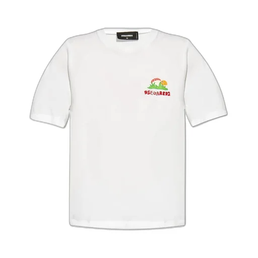 Dsquared2 Logo-Printed Crewneck T-Shirt