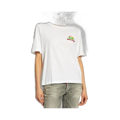 Dsquared2 Logo-Printed Crewneck T-Shirt