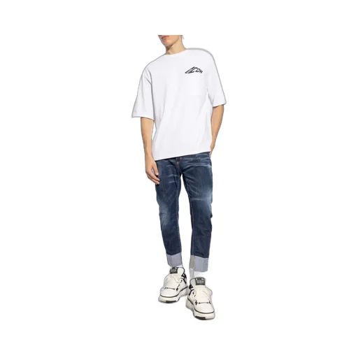 Dsquared2 Logo-Printed Crewneck T-Shirt
