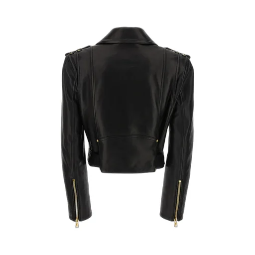 Balmain Biker Belted Jacket