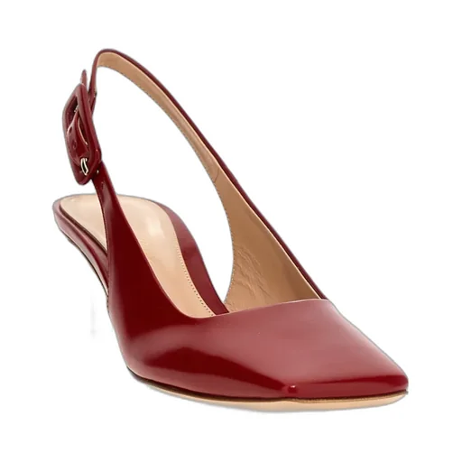 Gianvito Rossi Ric Square Toe Pumps