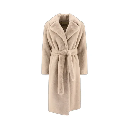 Herno Long-Sleeved Belted Coat
