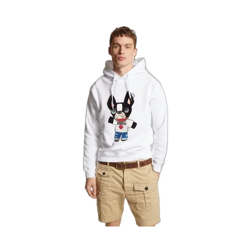 Logo-Print Cotton Hoodie