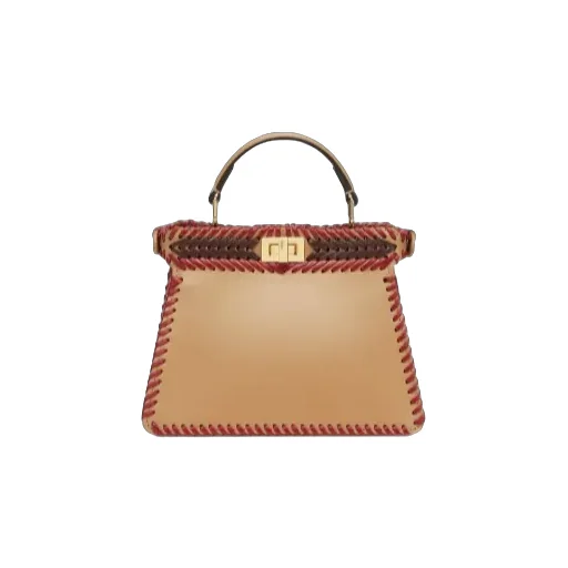 Fendi Peekaboo Iseeu Braided Tote Bag