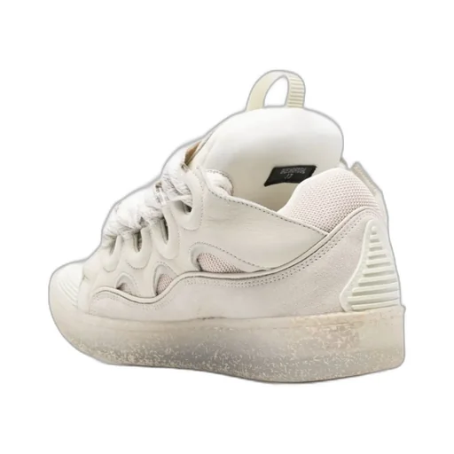 Lanvin Curb Lace-Up Sneakers