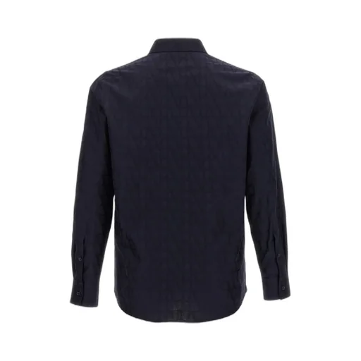 Valentino	Toile Iconographe Jacquard Straight Hem Shirt