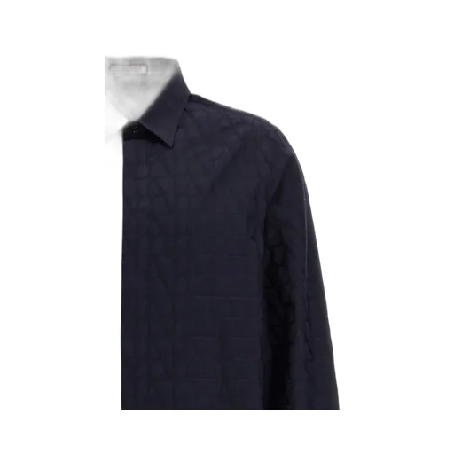 Valentino	Toile Iconographe Jacquard Straight Hem Shirt