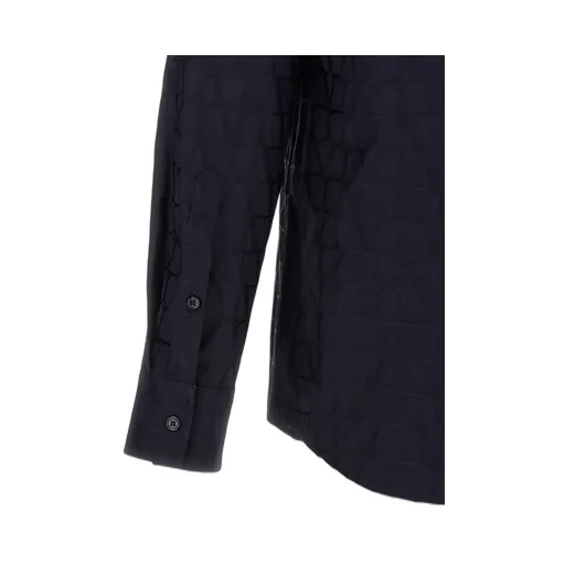 Valentino	Toile Iconographe Jacquard Straight Hem Shirt