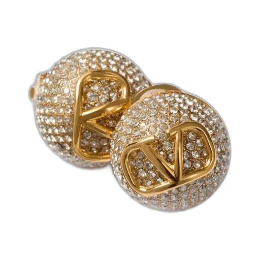 Valentino Vlogo Signature Embellished Earrings