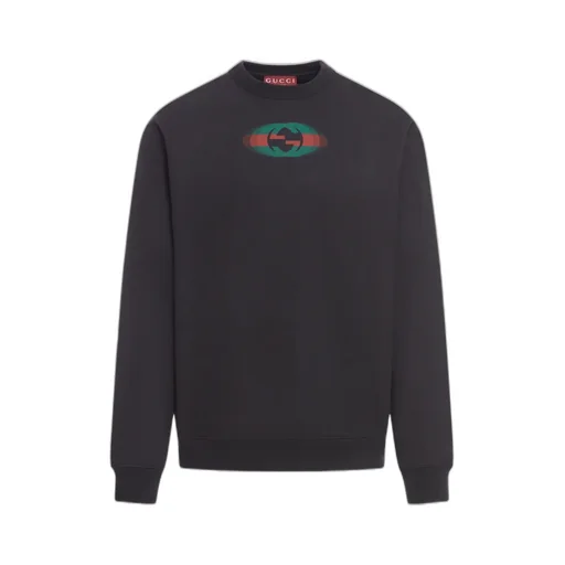 Gucci Logo Printed Crewneck Sweatshirt