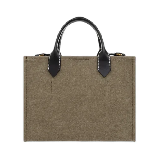 Balmain Logo Detailed Top Handle Bag