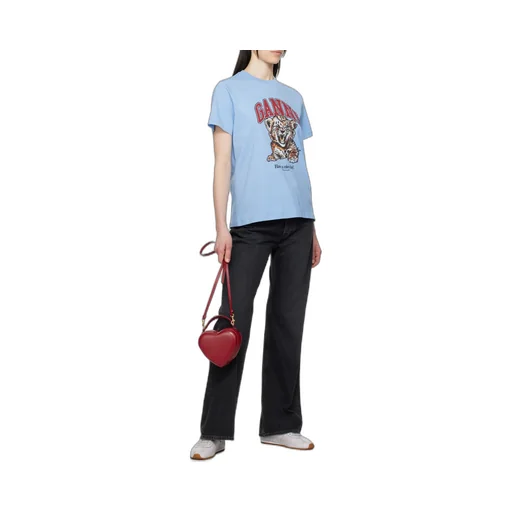 Ganni T-Shirt With Logo