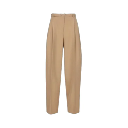 Jill Sander High-Waisted Belted Trousers