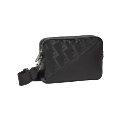 Fendi Diagonal Ff Motif Camera Case