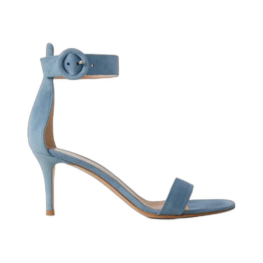 Round-Headed High-Heeled Sandals