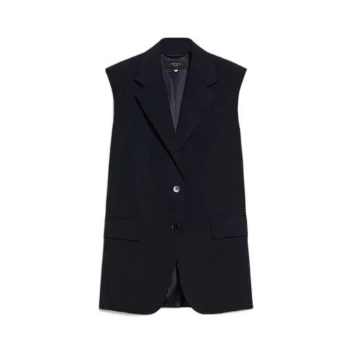 Weekend Max Mara Single-Breasted Sleeveless Gilet