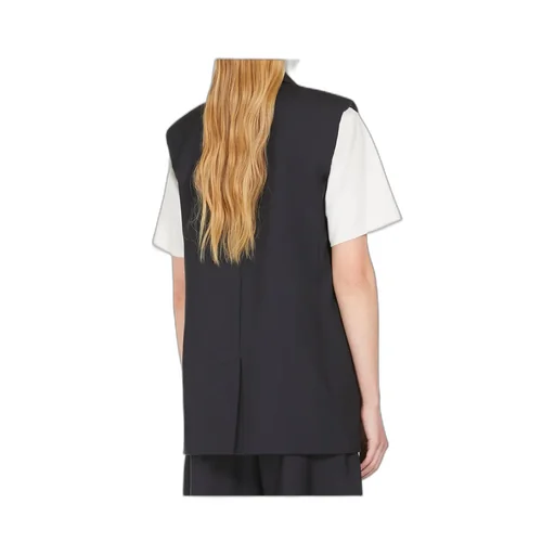 Weekend Max Mara Single-Breasted Sleeveless Gilet