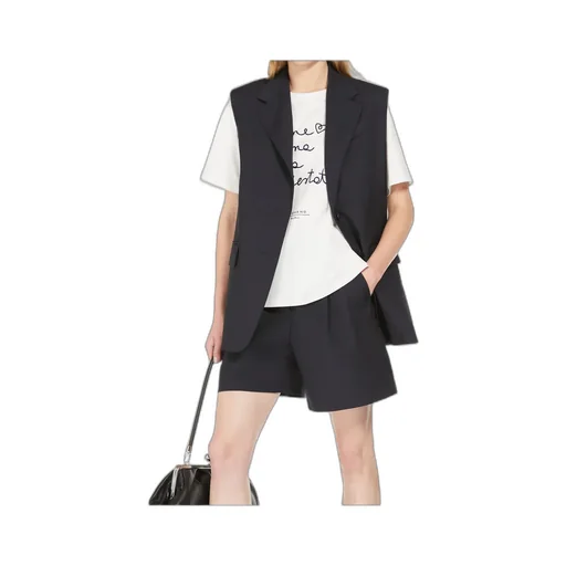 Weekend Max Mara Single-Breasted Sleeveless Gilet