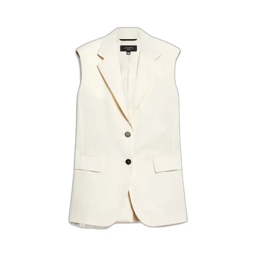 Weekend Max Mara Single-Breasted Sleeveless Gilet