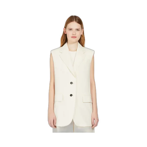 Weekend Max Mara Single-Breasted Sleeveless Gilet