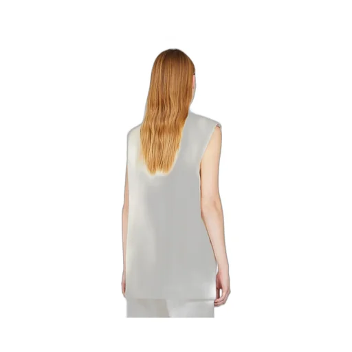 Weekend Max Mara Single-Breasted Sleeveless Gilet