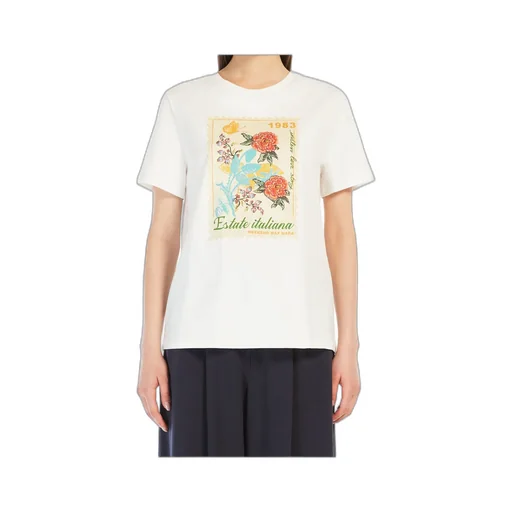 Weekend Max Mara Zirlo Graphic Printed T-Shirt