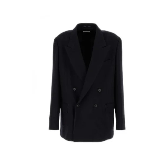 Dries Van Noten Double-Breasted Oversized Blazer