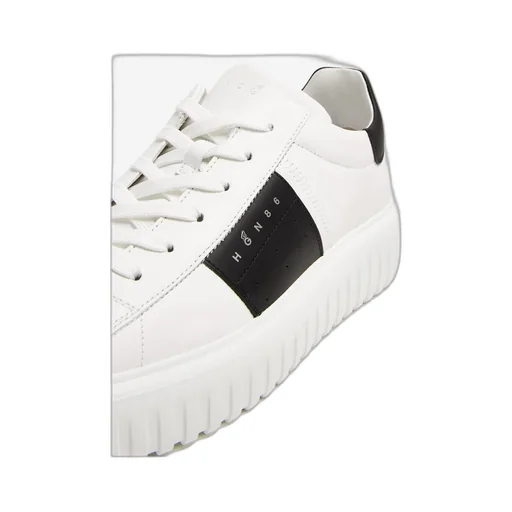 Hogan Round-Toe Lace-Up Sneakers