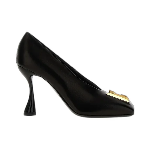 Balmain Eden Logo Plaque Pumps