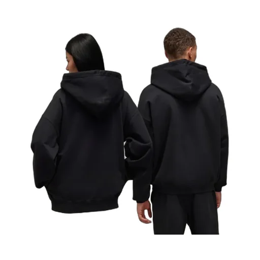 Y-3 Logo Printed Zip-Up Hoodie