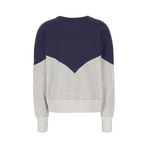 Isabel Marant ÉToile Houston Logo Printed Colourblock Sweatshirt