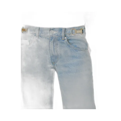 Stella Mccartney Mid-Rise Frayed-Edge Bbootcut Jeans