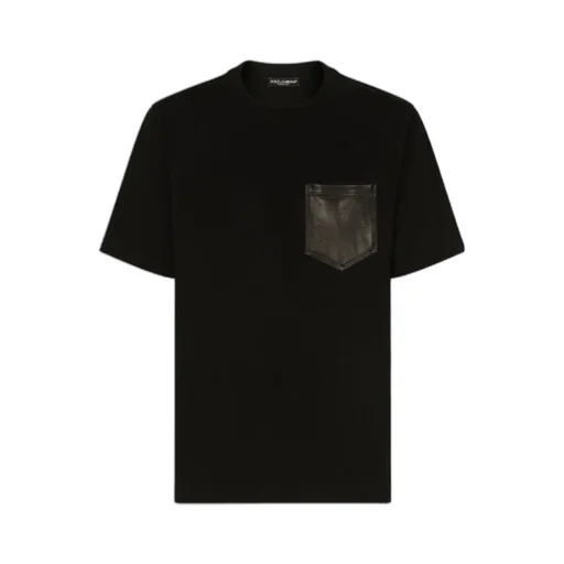Dolce & Gabbana Logo Embossed Crewneck T-Shirt