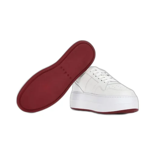 H670 Flatform Leather Sneakers