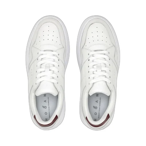 H670 Flatform Leather Sneakers