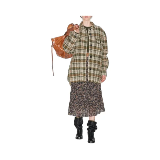 Isabel Marant Toile Harveli Checked Shirt Jacket