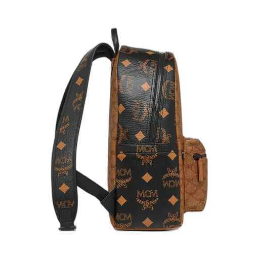 Mcm Zip-Up Backpack