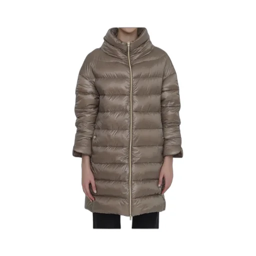 Herno Quilted Down Long Jacket
