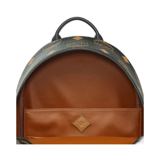 Mcm Zip-Up Backpack