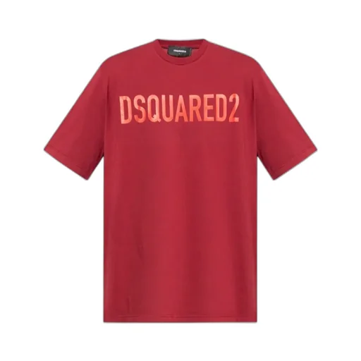 Dsquared2 Logo Printed Crewneck T-Shirt