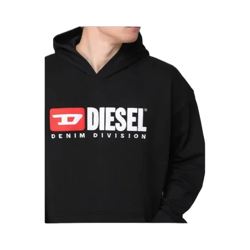 Diesel S-Boxt Logo Printed Hoodie